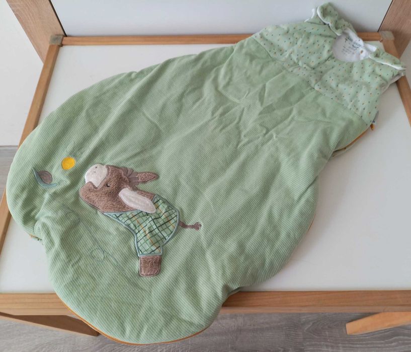 Śpiworek do spania Sterntaler 62/68 zielony Emmilius