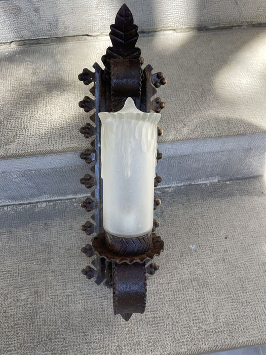 4 Candeeiros rusticos ferro