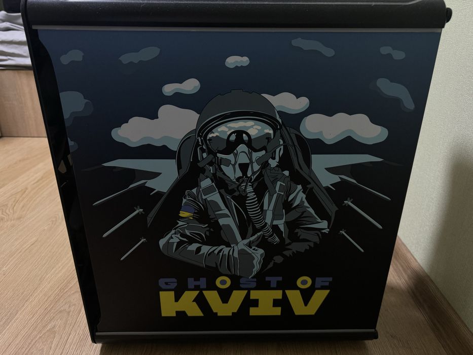 Корпус к компьютеру  QUBE A4 Gray Patriot