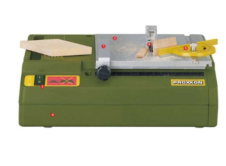serra de mesa circular Proxxon  KS230 para execução de maquetes