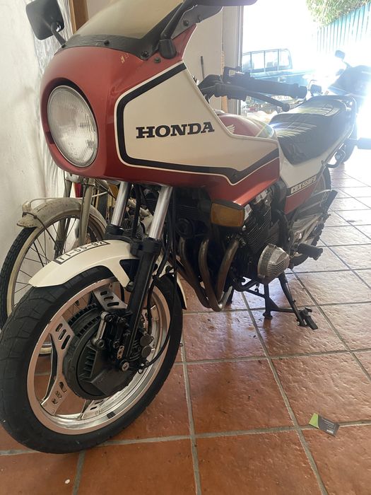 Cbx 550 F2 Honda 1984 branco perola