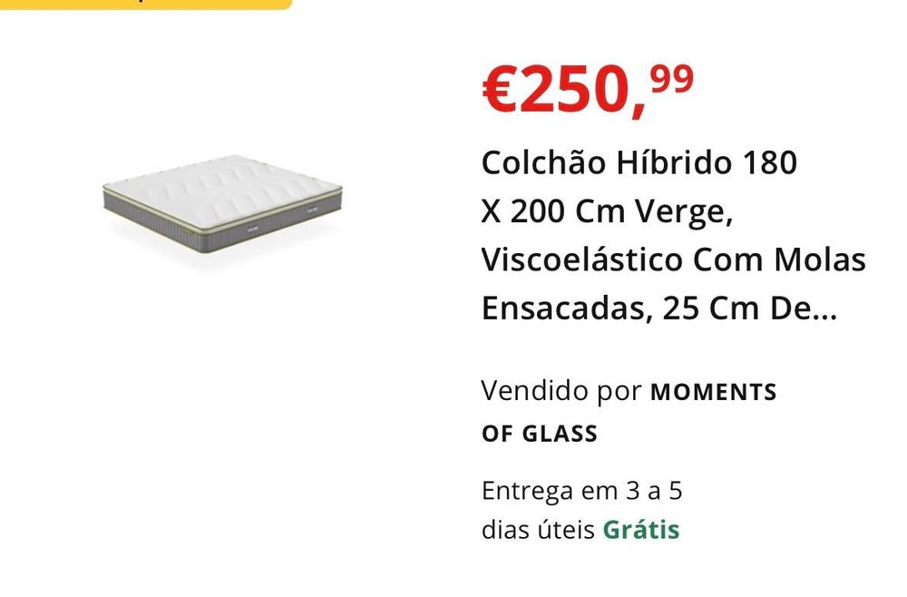 Colchão híbrido