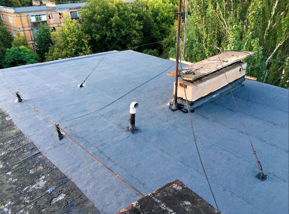 Кровля крыш еврорубероидом Дёшево. Технониколь. Покрівельні роботи