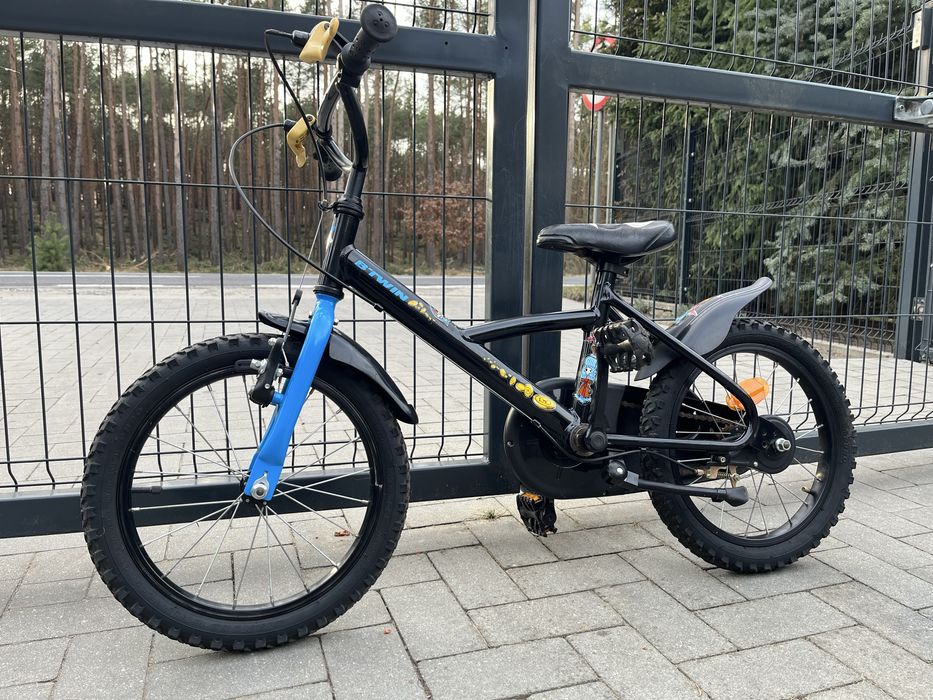 Rower rowerek Btwin PiraBike 16 cali BMX piracki, chłopięcy SUPER STAN