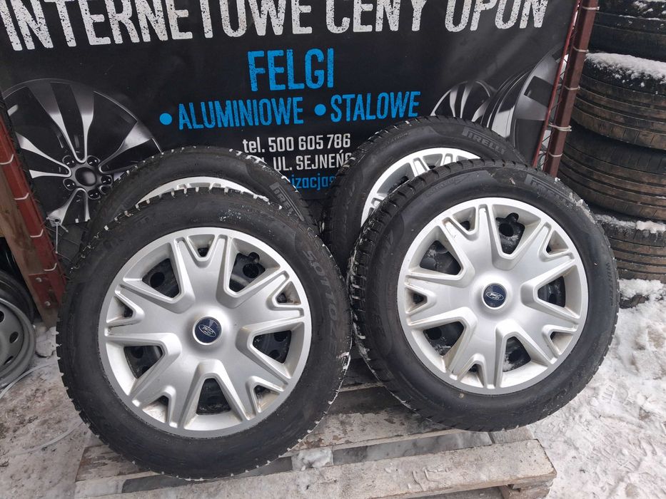4x felgi stalowe R17 5x108 Ford Escape Edge Kuga Mondeo Focus S-Max
