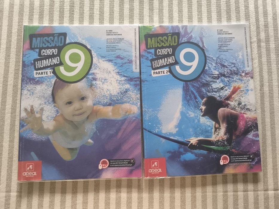 Manual vol 1 e 2 Missão Corpo Humano 9ano Ciências
