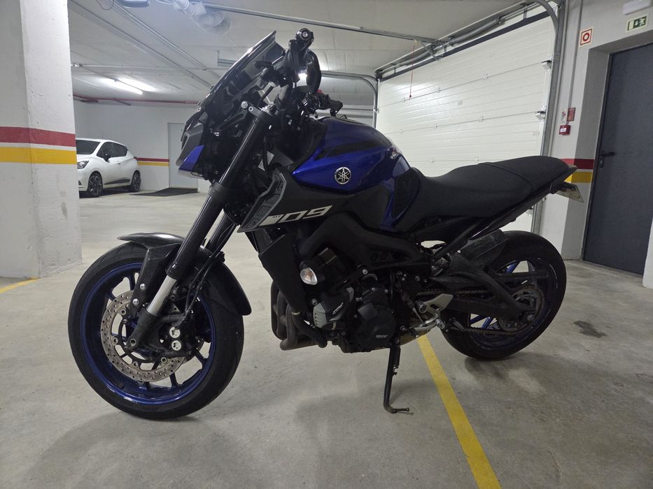 Yamaha MT09(troco por mota de pista 600/750cc))