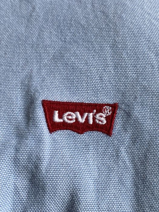 Рубашка Levis s-m оригінал блакитна