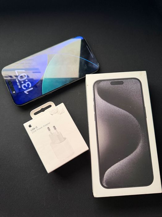 iPhone 15 Pro Max 1TB Black Titanium Sim + eSim 83%