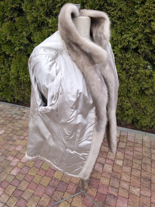 Futerko z norki popielatej