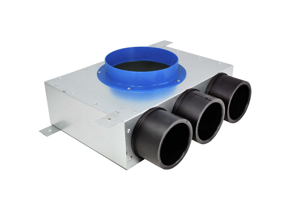 Rekuperacja skrzynka puszka rozprężna APOflex 1x75/125