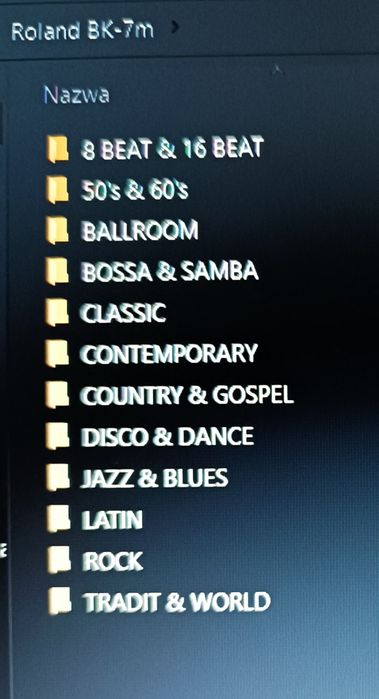 Style do keyboarda Roland