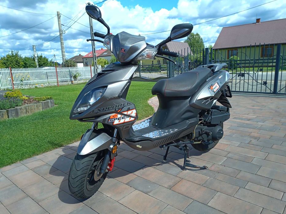 Skuter KSR Moto Austria Sirion 125 Explorer Kat B 2020 rok LED