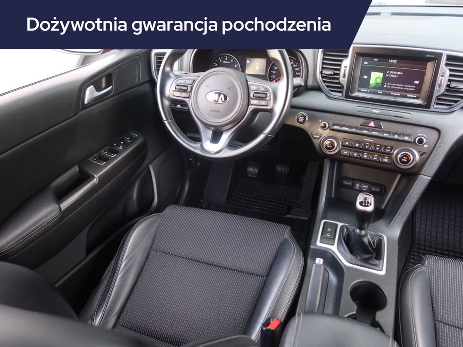 Kia Sportage 1.6 GDI, Salon Polska, Serwis ASO, Skóra, Navi, Klimatronic, Tempomat,