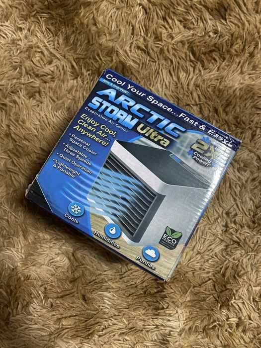 Портативний переносний міні-кондиціонер охолоджувач повітря від usb