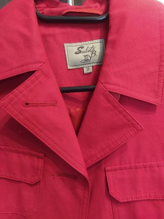 Płaszcz czerwony R 36