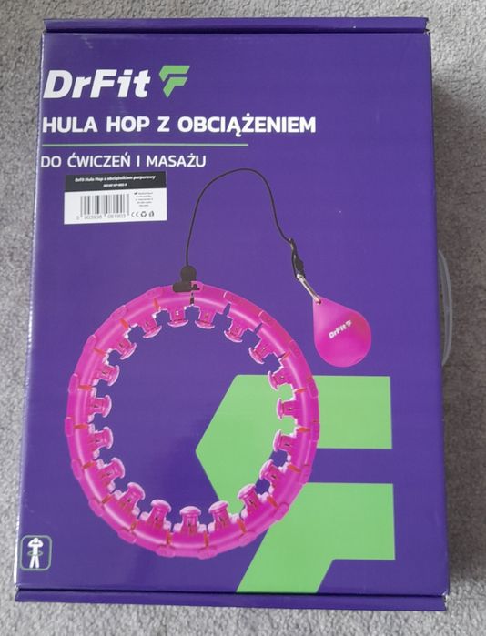 Hula Hop z obciążeniem z wypustkami