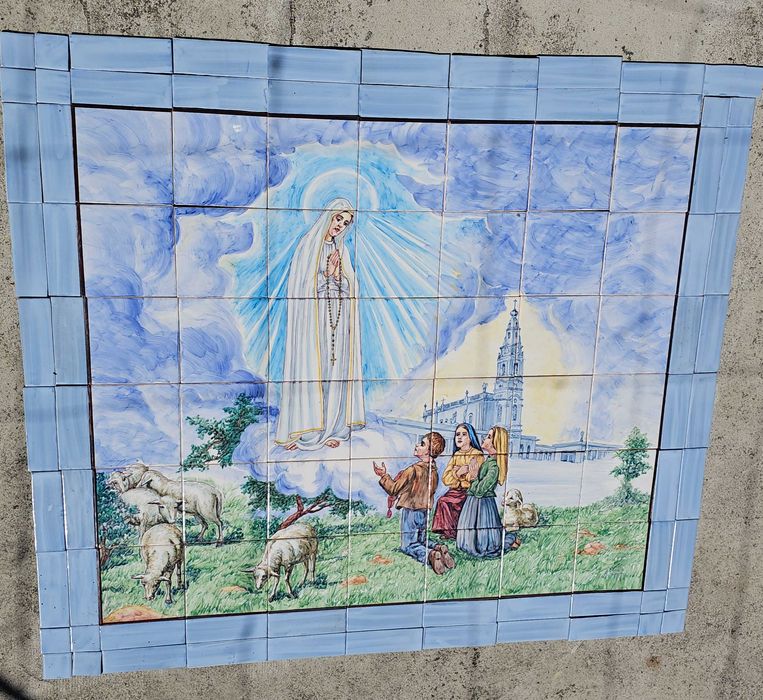 Azulejos de extrior parede Pintado a Mão