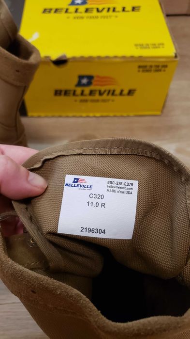 Кращі легкі берці США Belleville C320, різні розміри