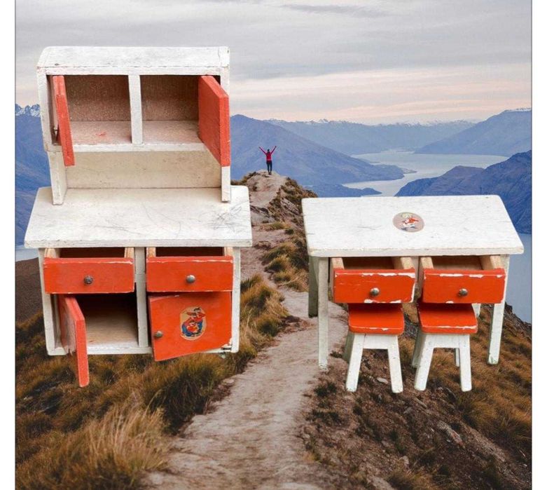 Miniaturas, moveis anos 60, brinquedos