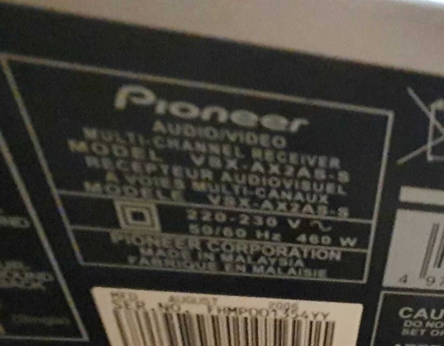 Ресивер Pioneer VSX-AX2AS підсилювач