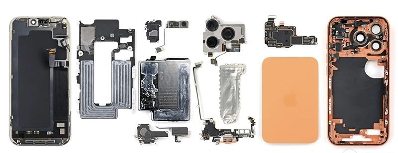 Оригінальні запчастини Apple iPhone 17 Pro Max , 17 Pro , 17