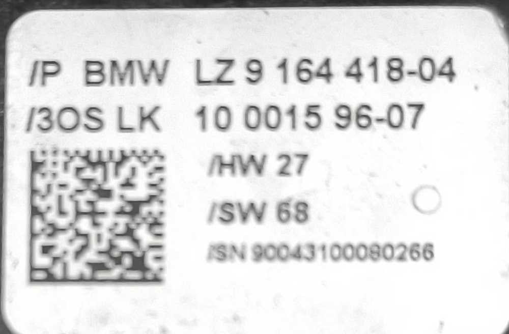 Conjunto / Manetes de Luzes e Limpa Vidros 9164418-04 - BMW X1