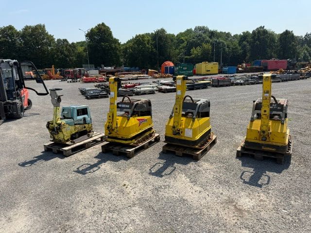 wacker neuson 400/800/800/1000 kg komplet 4 zagęszczarki gruntu