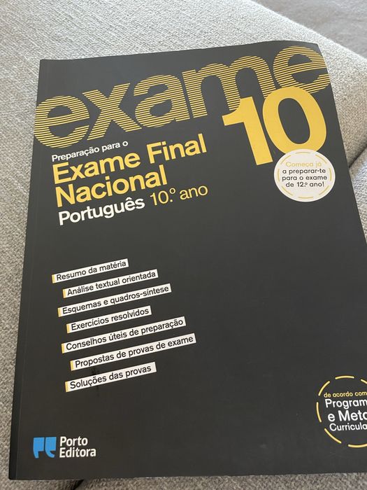 Preparar testes e exame Lingua Portuguesa 10 ano