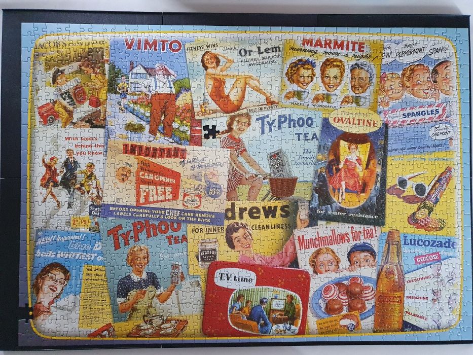 Puzzle 1000 elementów kolaż