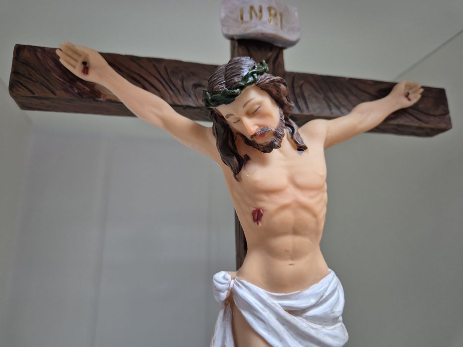 Krzyż stojący Krzyże Jezus Chrystus ukrzyżowany