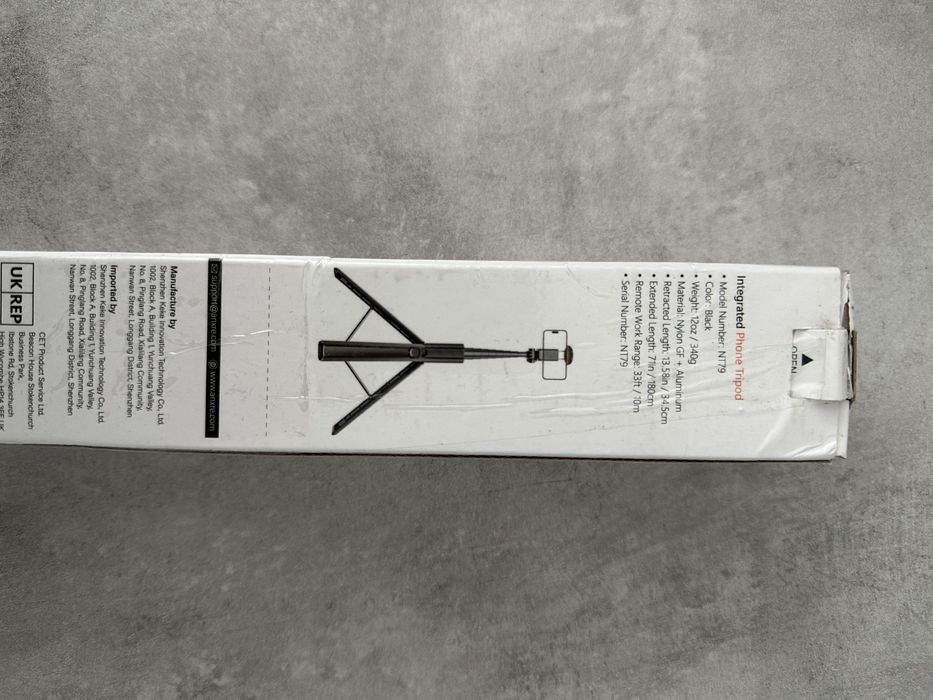 tripé selfie para telemóvel integrado NT79