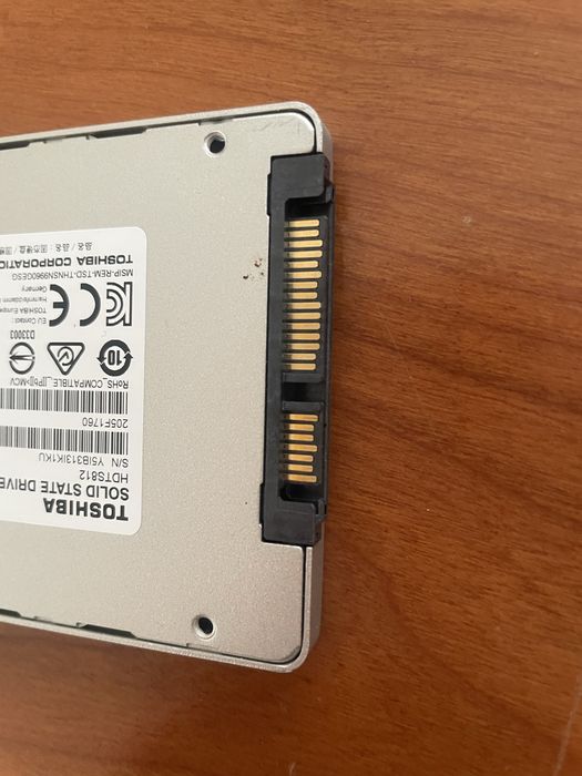 SSD Toshiba 120GB 2.5" SATA