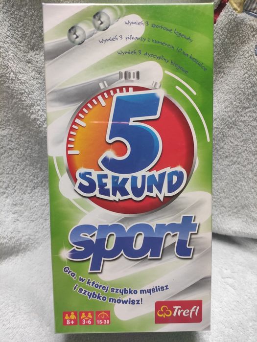 Nowa gra folia 5 sekund Sport Trefl