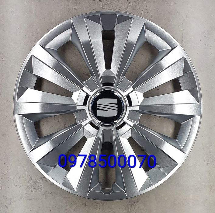 Ковпаки Seat Ibiza Altea Leon Alhambra Тoledo Ateca Колпаки Сіат