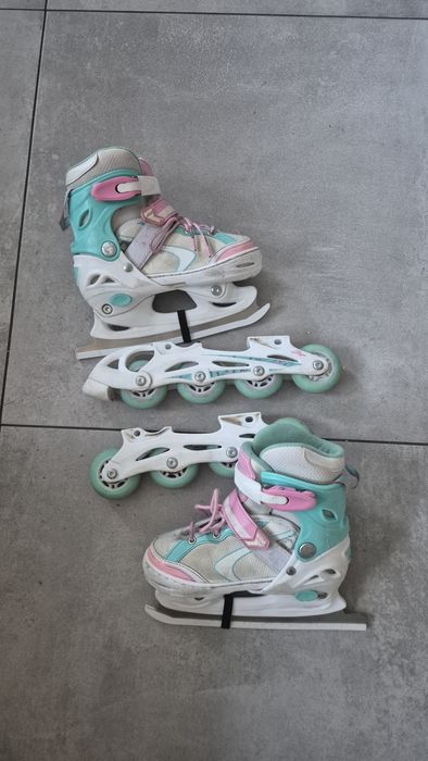 Raven łyżworolki rolki łyżwy rozm. 30-33 regulowane