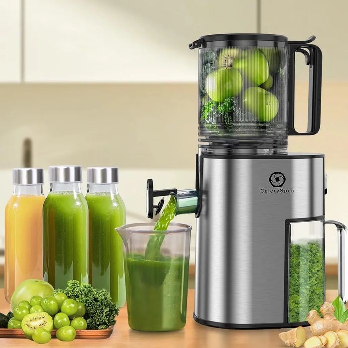 CELERYSPEC Wolnoobrotowa Wyciskarka Do Soków 250W BPA Free
