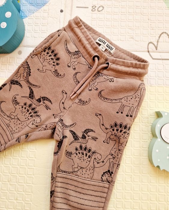 Теплі спортивні штани штанішкі Wai Wai на 9-12 м