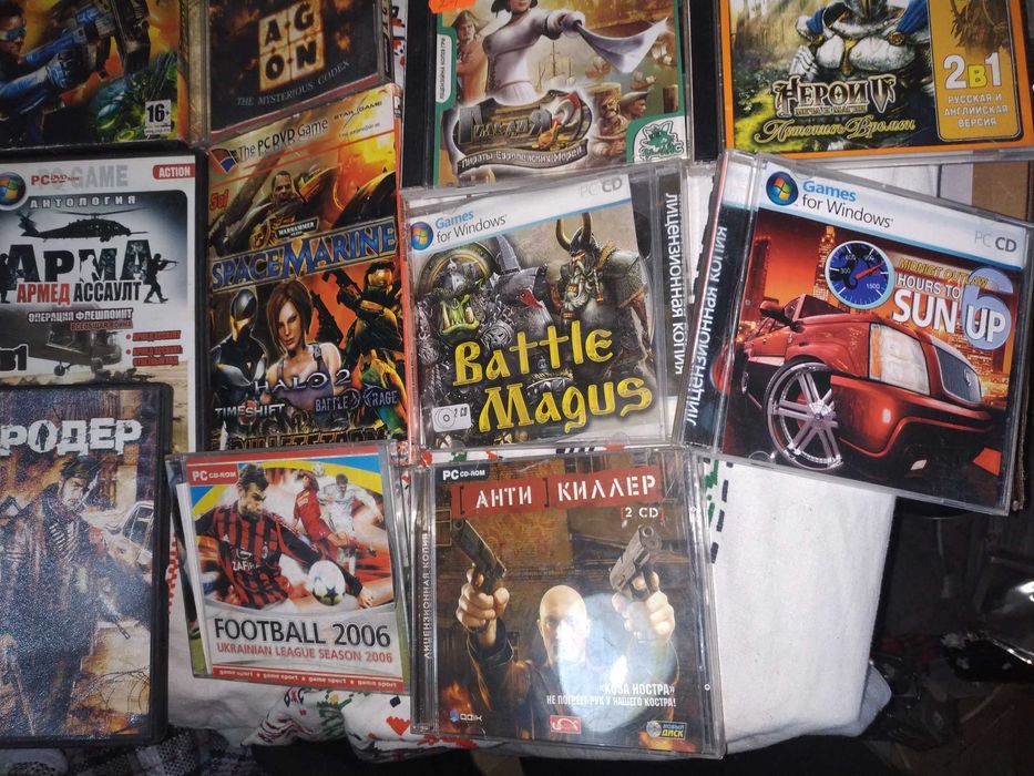 Видео игры відео ігри комп'ютерні ц за 5 шт