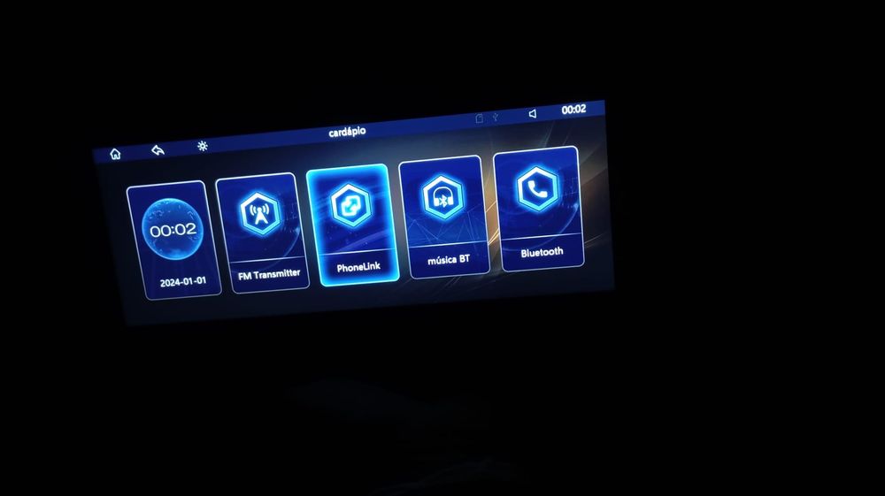 Multimedia sistema de som para carro