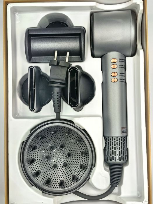 Suszarka do włosów, replika Dyson High Speed 4 tryby, cicha 3w1
