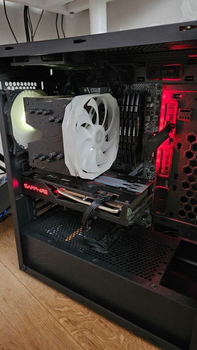 Komputer DO GIER - gamingowy  5600 XTPULSE 6GB. 32 GB RAM, 1 TB SSD