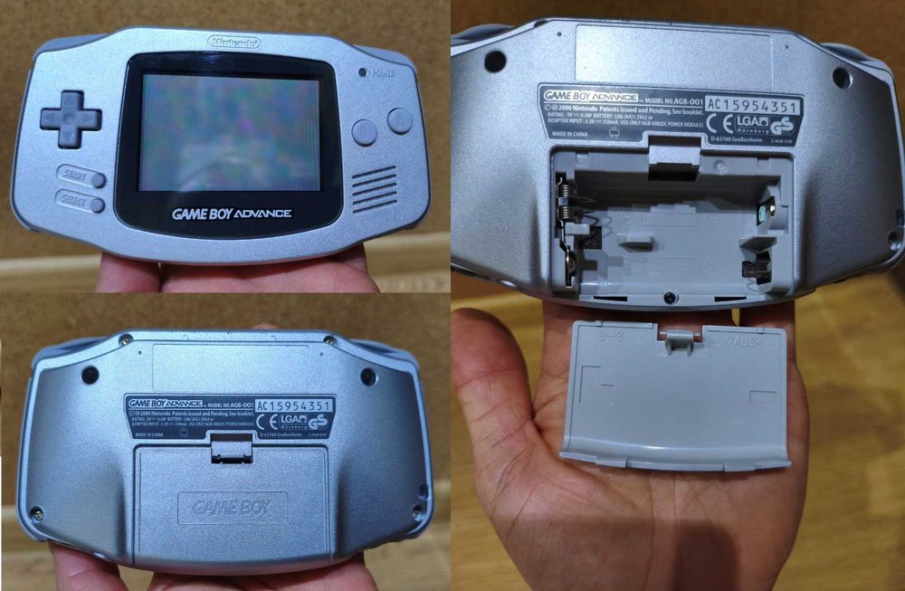 Nintendo GameBoy Advance Platinum Edition BOX kolekcjonerski
