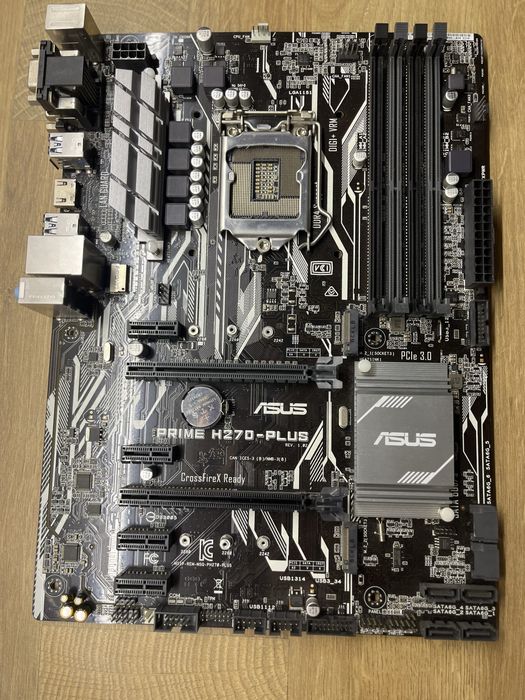Материнка ASUS prime H-270-plus