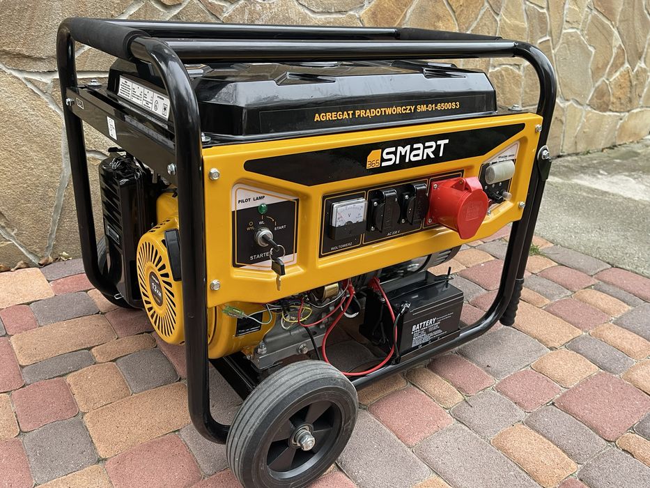 Генератор трифазний 5.5кВт SMART 365 SM-01-6500S 3