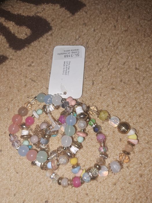 4 pulseiras elástico