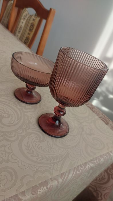 Szklanka/kieliszek i pucharki 6szt