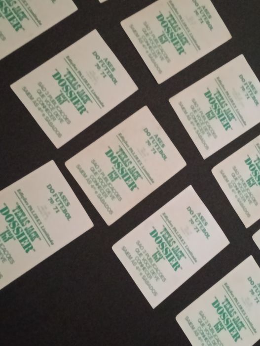 Lote de 11 cromos Varzim S.C.época 1970/71