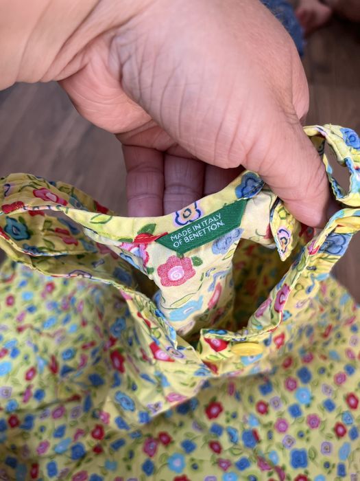Sukienka dla dziewczynki 86 letnia w kwiaty