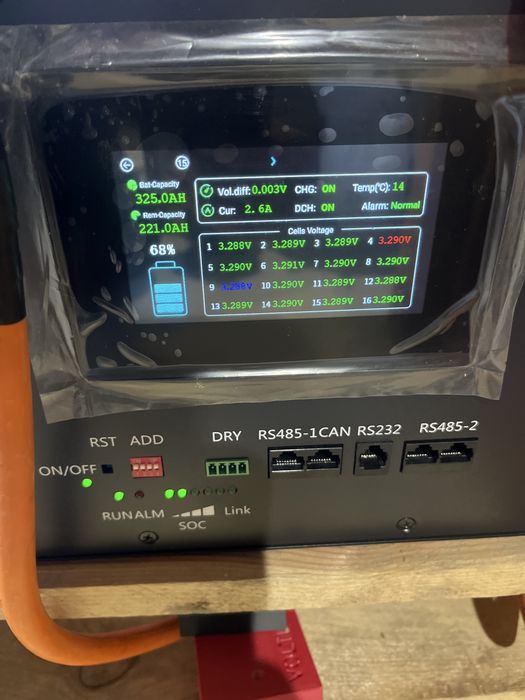 Magazyn Energii  Lifepo4  48 v Off grid Jk Bms  BMS 16kwh